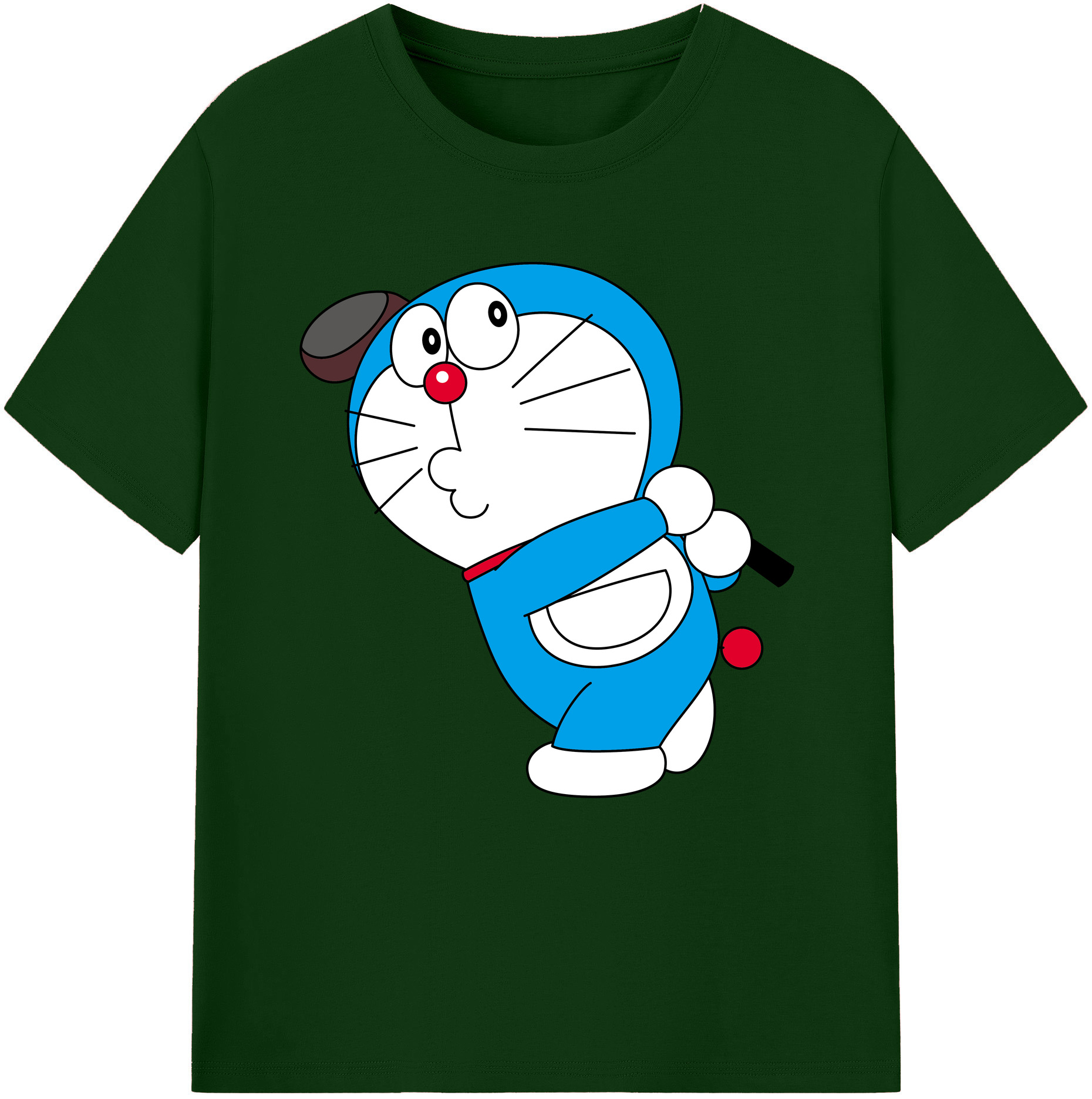 （画像用） ドラえもん Doraemon 綿100％半袖Tシャツ（フロントプリント）